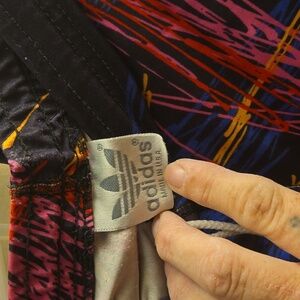 Adidas Scribble retro women's leggings.  Size XL